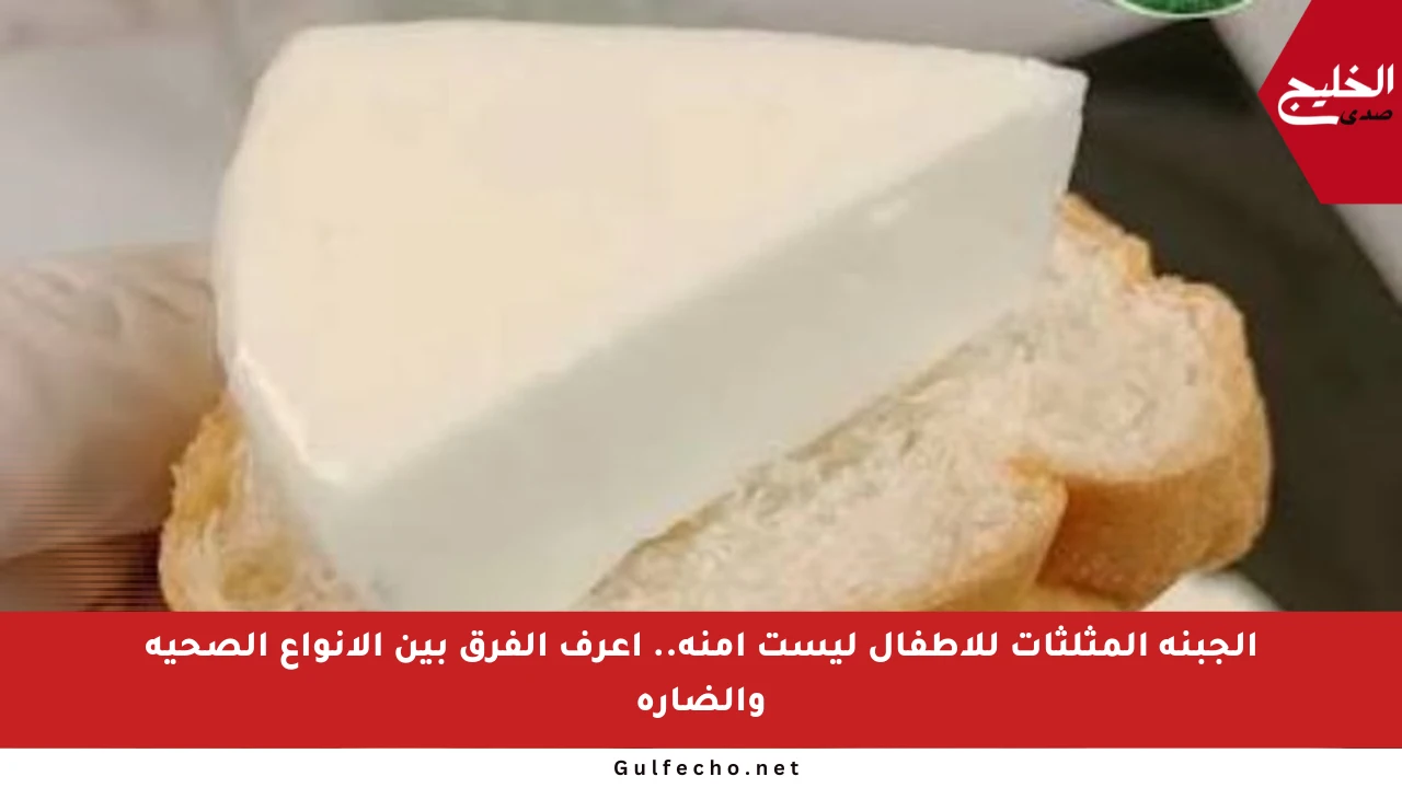 الجبنة المثلثات للأطفال ليست آمنة.. اعرف الفرق بين الأنواع الصحية والضارة